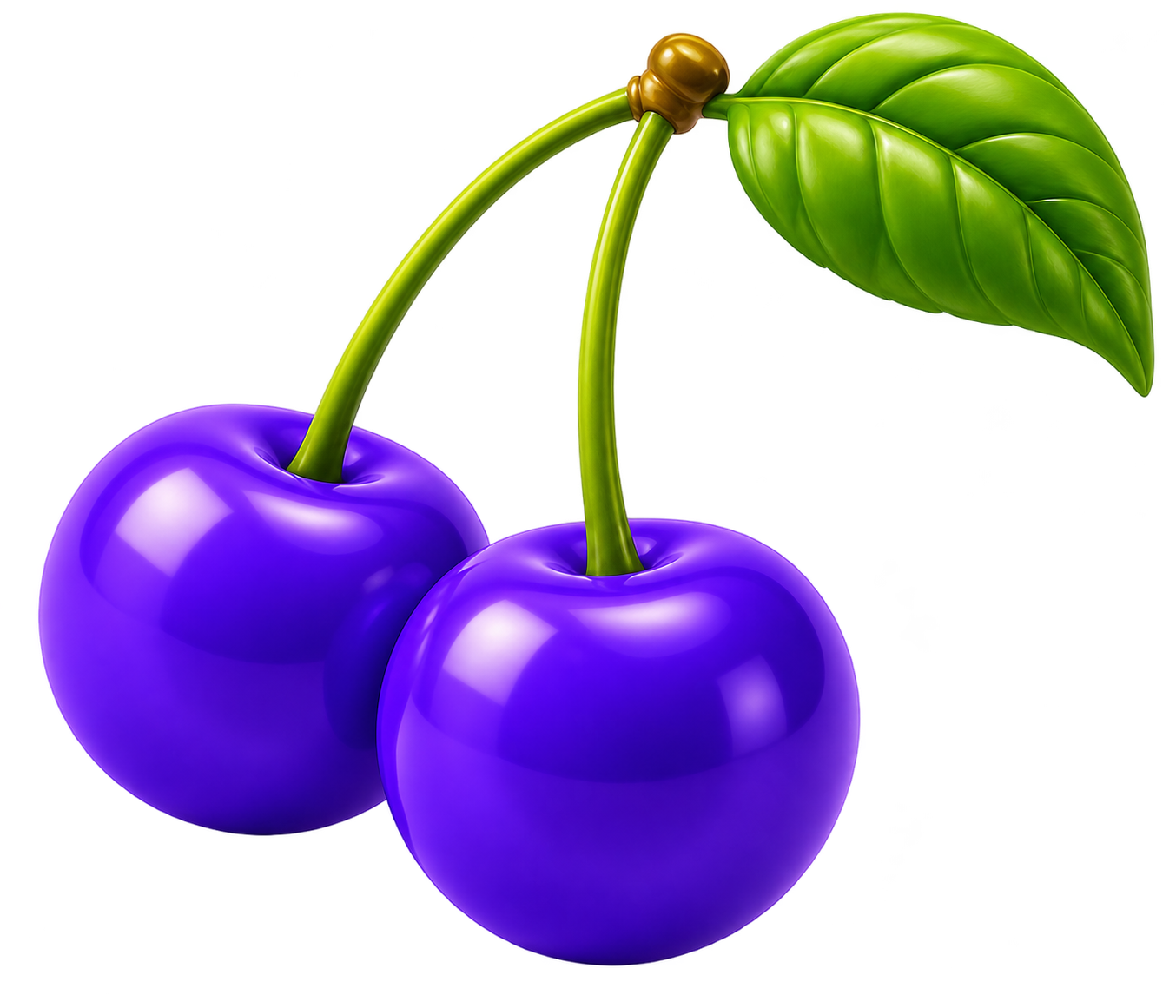 Purple cherries