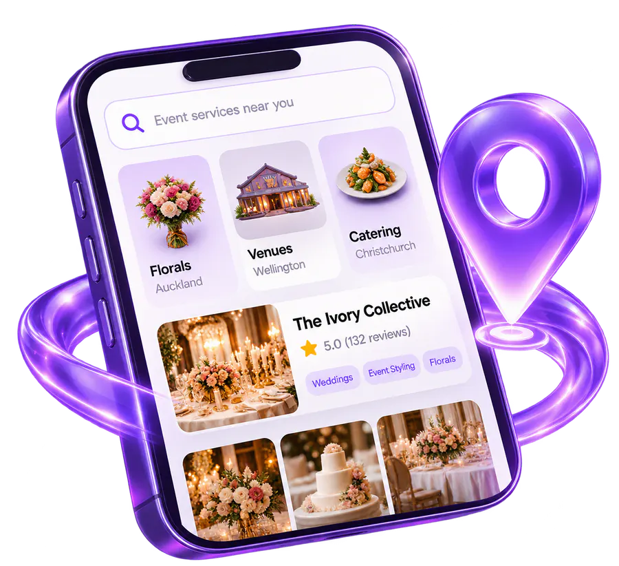 Berrylist event-service discovery experience